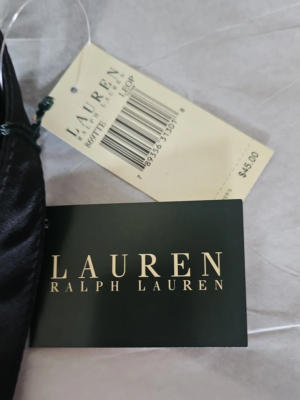 Lauren Ralph Lauren Leopard-Print Tote in Tan and Black